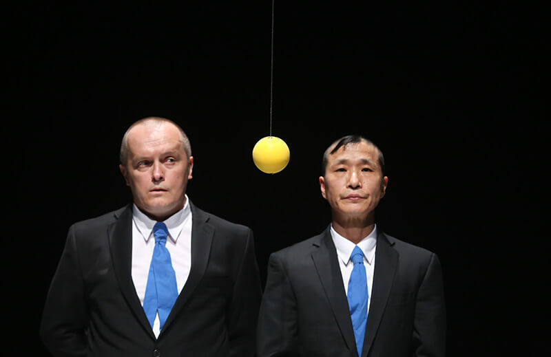 NAM Geungho (Cie Homo Ludens) & Laurent Claret (Cie La Volga)